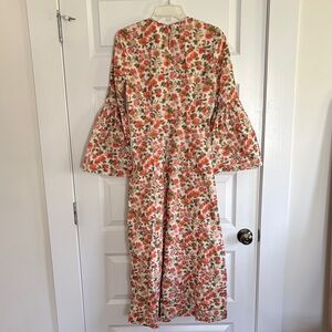 Doen Noisette Midi Dress - floral print. Size XS